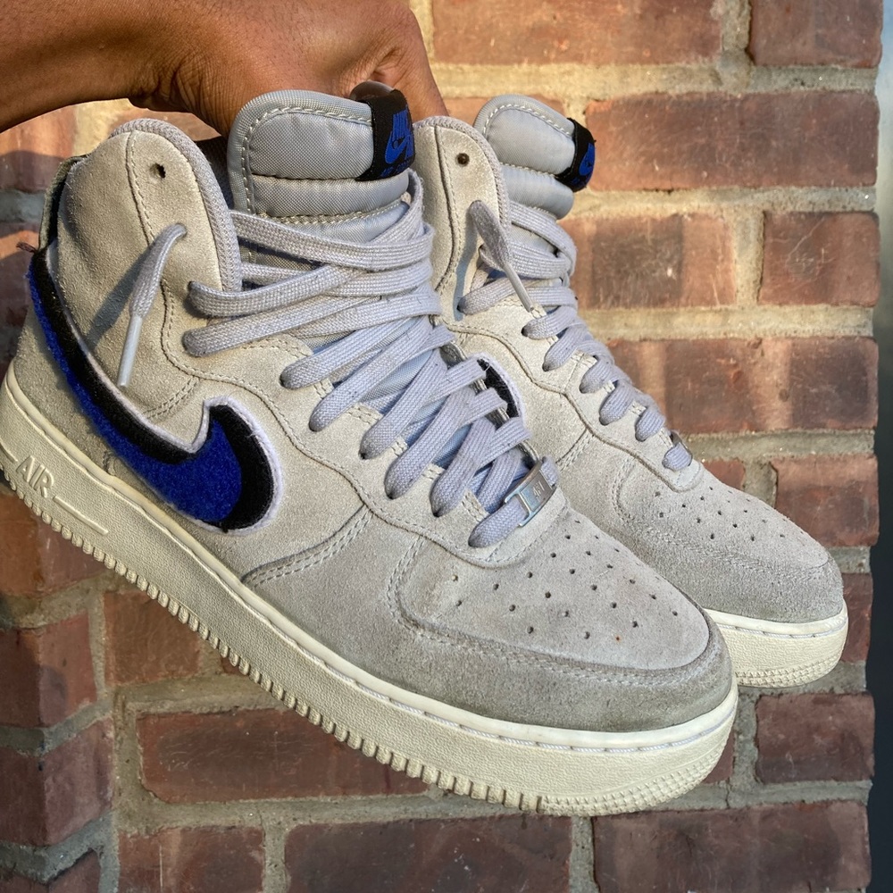 🐺Wolf gray Nike Airforce 1s